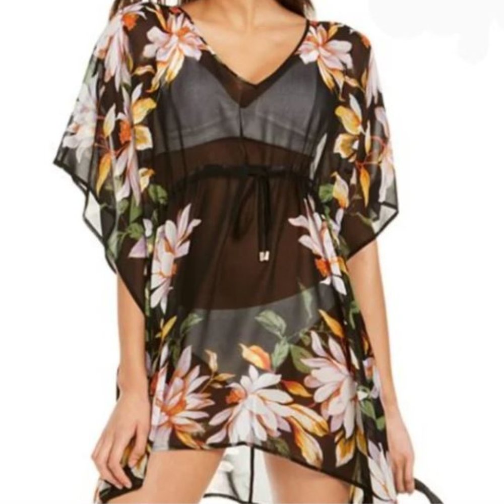 Floral Swim Cover Up